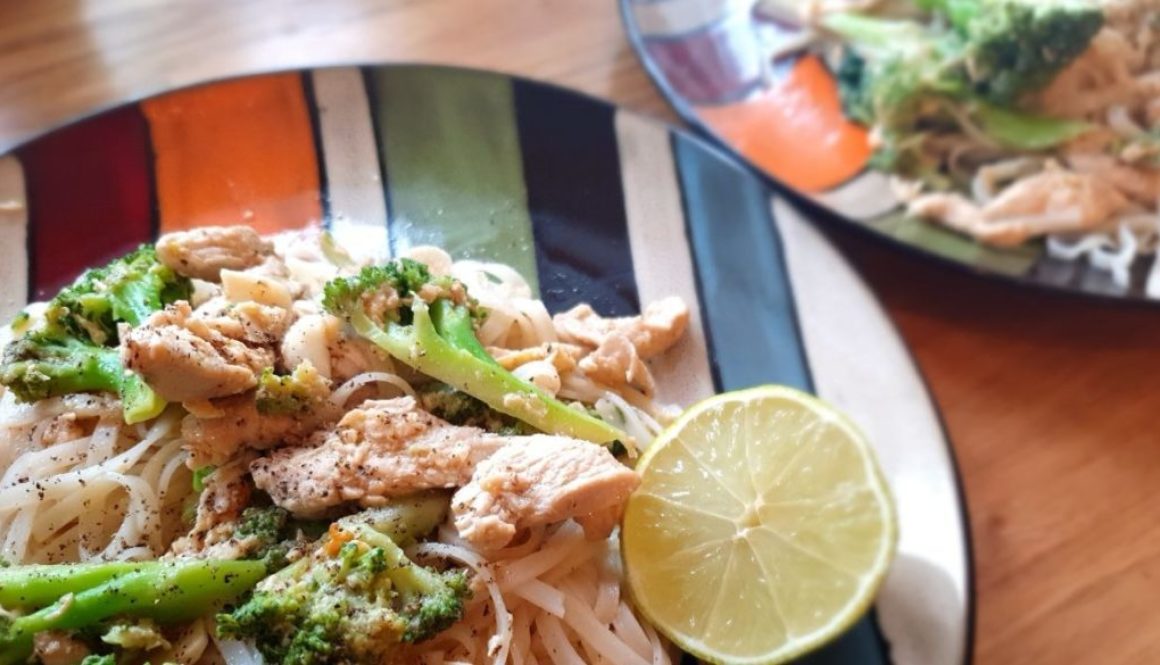 Chicken-broccoli stir-fry