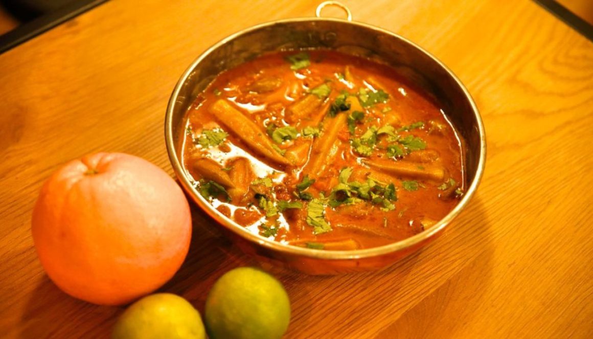Okra curry (Bhindi curry)
