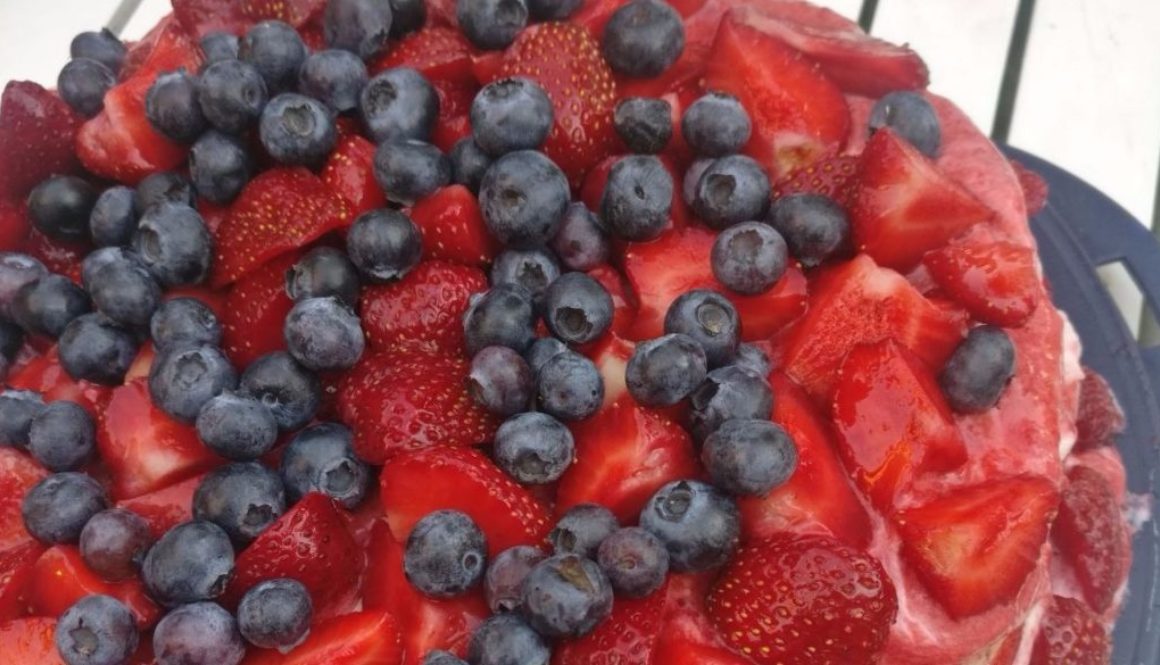 Gluten-free strawberry tart