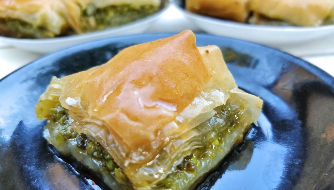 Pistaatsiapähkli baklava