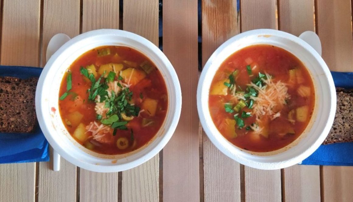 Tuna-tomato soup