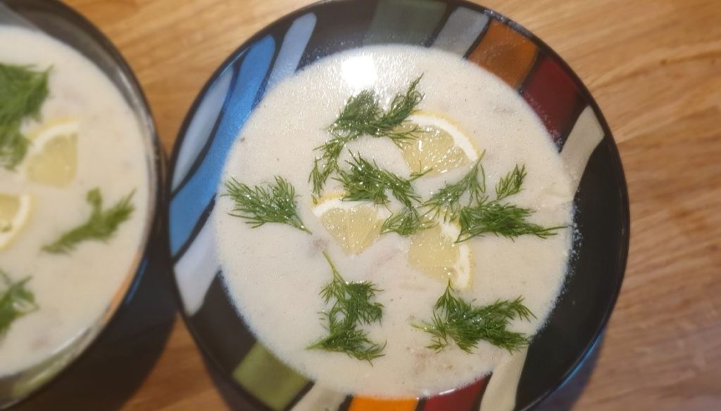 Avgolemono soup