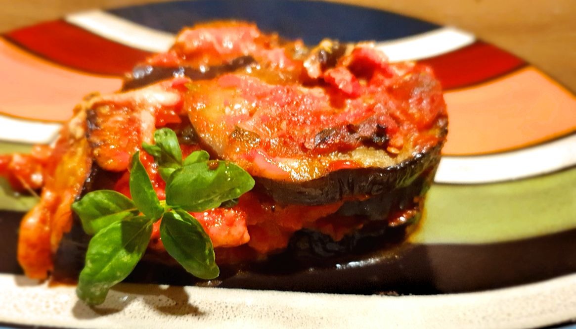 Eggplant Parmigiana (Parmigiana di melanzane)