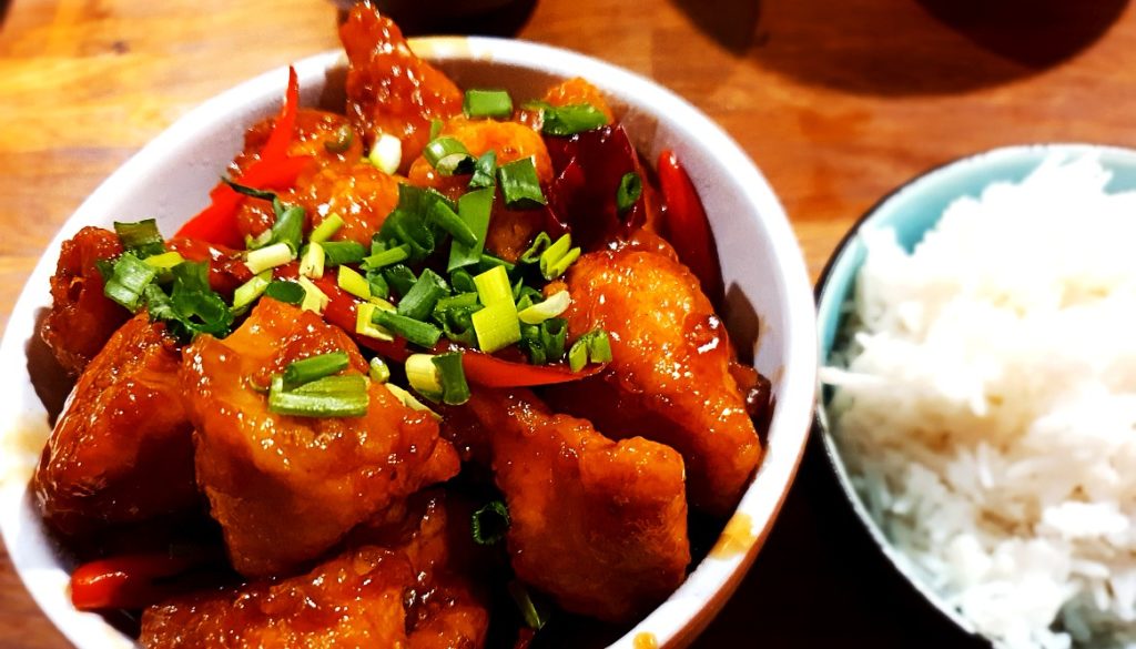 General Tso’s chicken