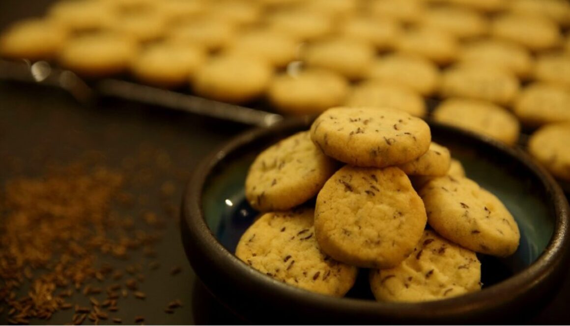 Indian caraway cookies