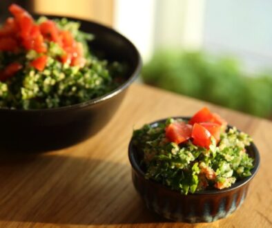 Lebanese tabbouleh salad