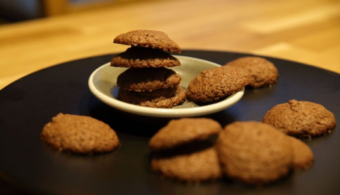 Orange-chocolate cookies