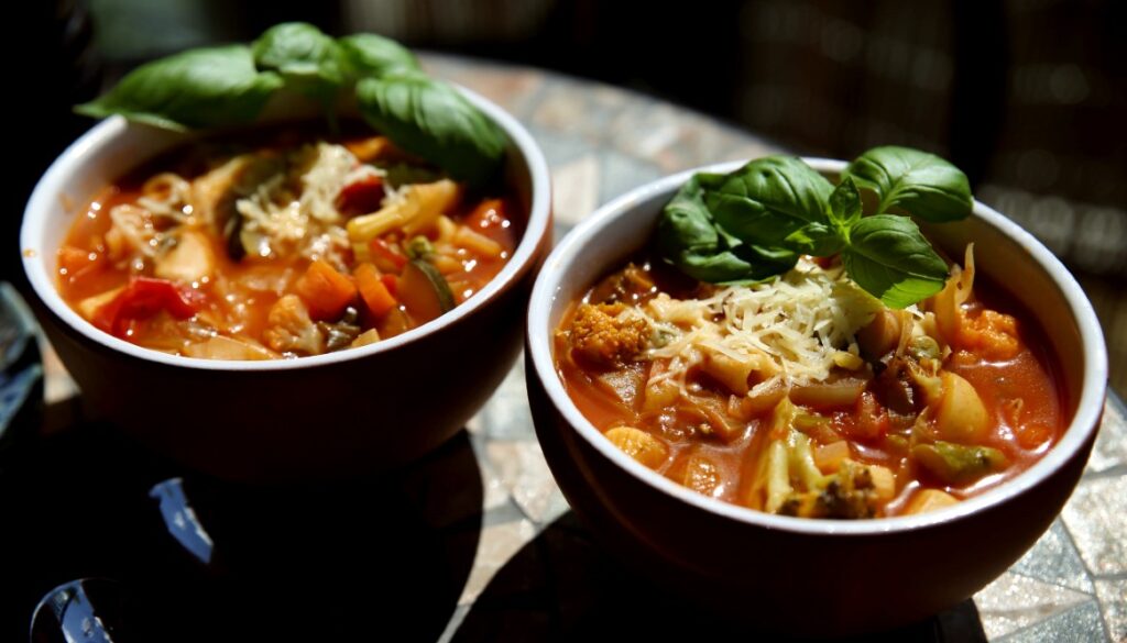 Red minestrone