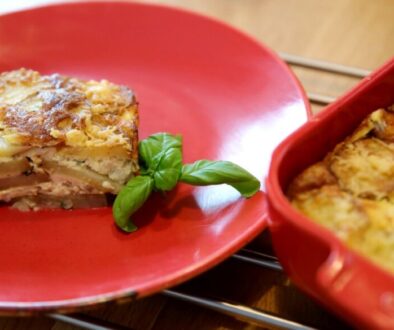 Smoked fish and potato casserole