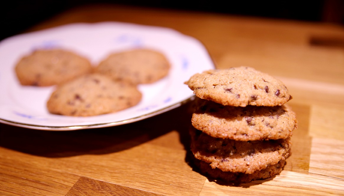 Chocolate buckwheat cookies