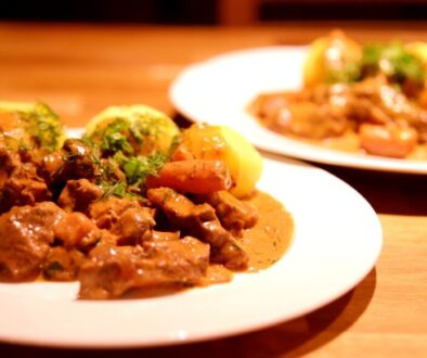 Beef stroganoff