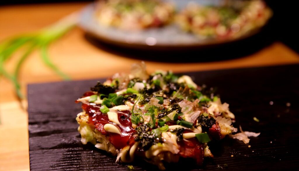 Okonomiyaki – Kansai variant