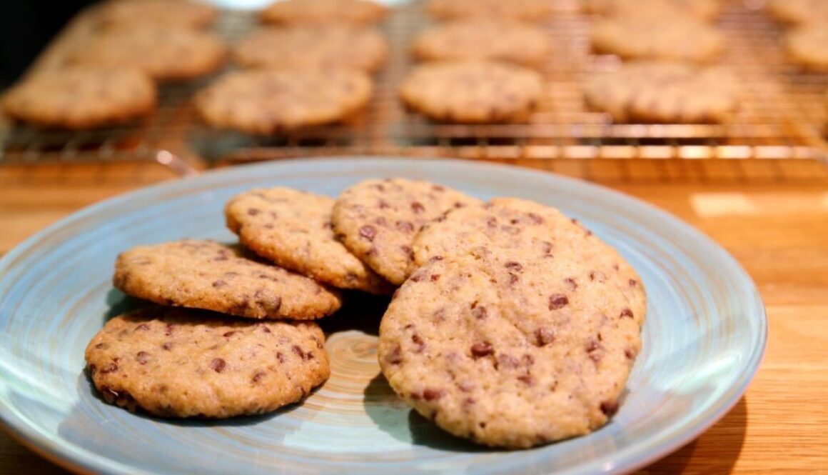 Chocolate Chip and Toasted Walnut Cookies