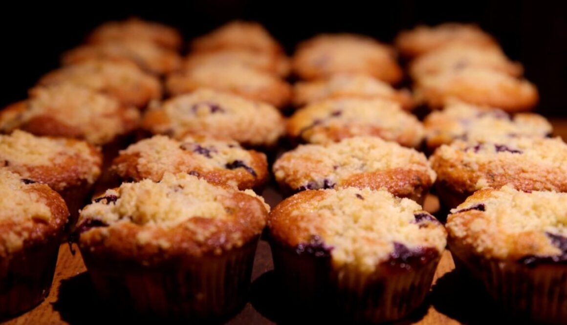 Blueberry Chocolate Muffins