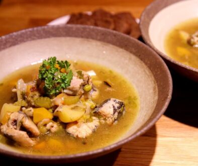 Eel soup