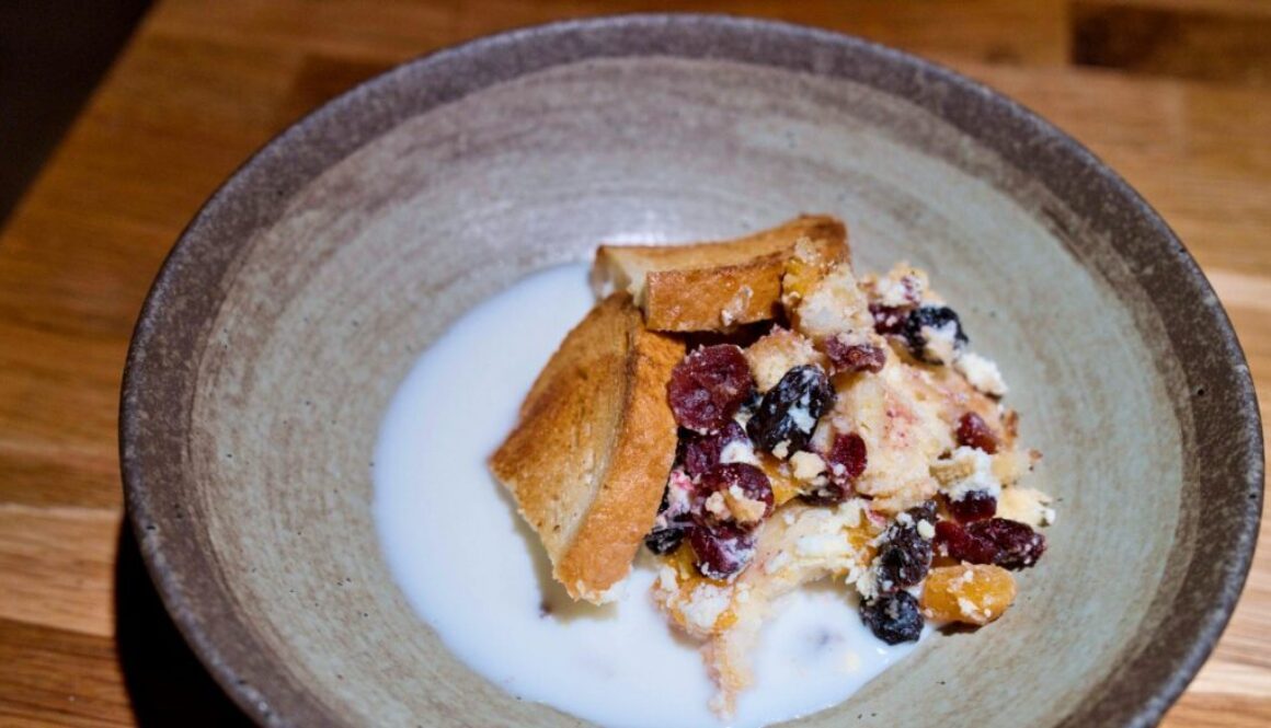 Estonian bread pudding