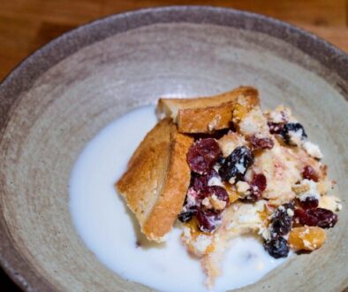 Estonian bread pudding