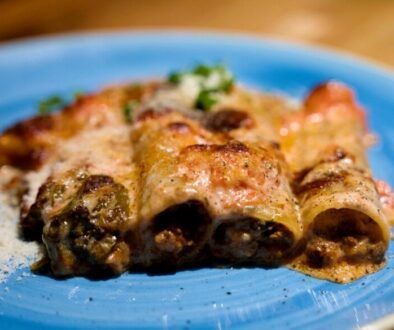 Cannelloni with Bolognese Sauce