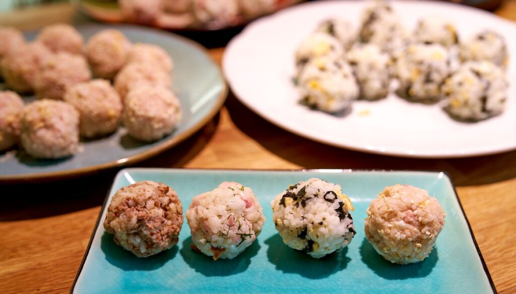 Korean Rice Balls – Jumeok-bap