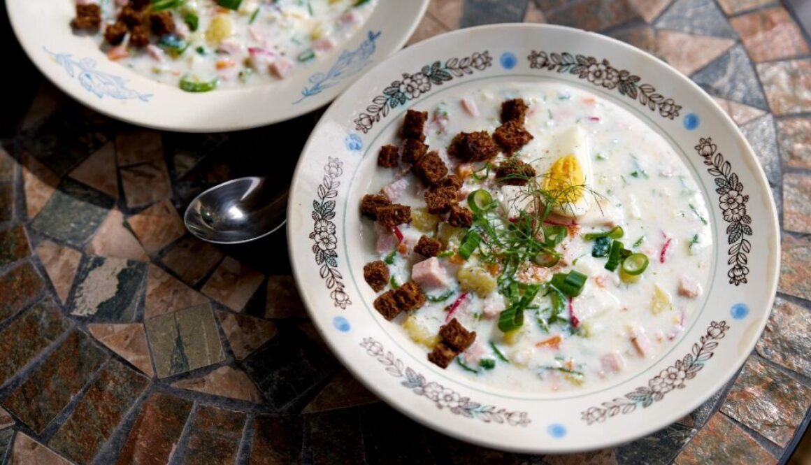 Okroška_feat Sour milk okroshka