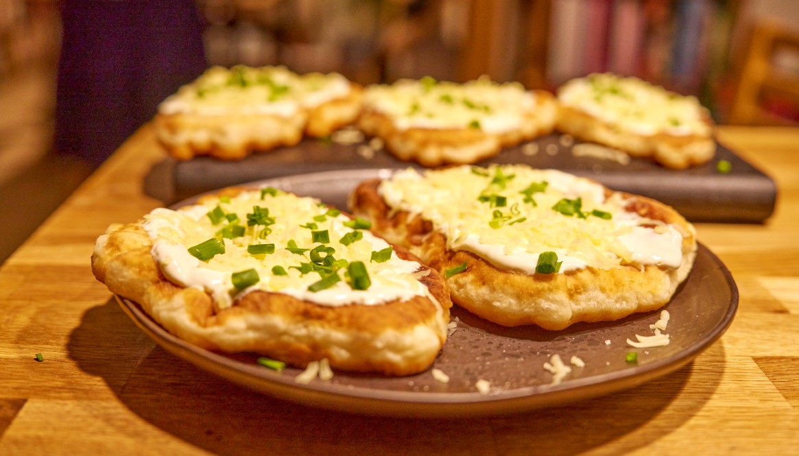 Lángos – Hungarian Flatbread